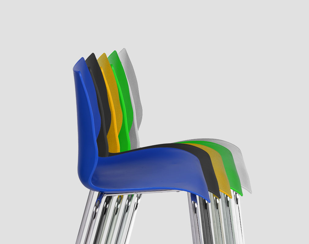 Stylish and Modern Cafeteria Chairs