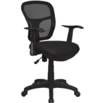 Mars Optima Mars Optima | Revolving Mid Back Office Chair with Mesh Back & Cushion Seat