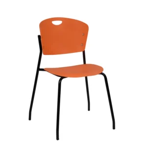 Pluto Cafeteria Chairs | Light weight | Stackable Cafe/Dinning Chair