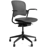 Venus excel revolving and reclining office task chair black