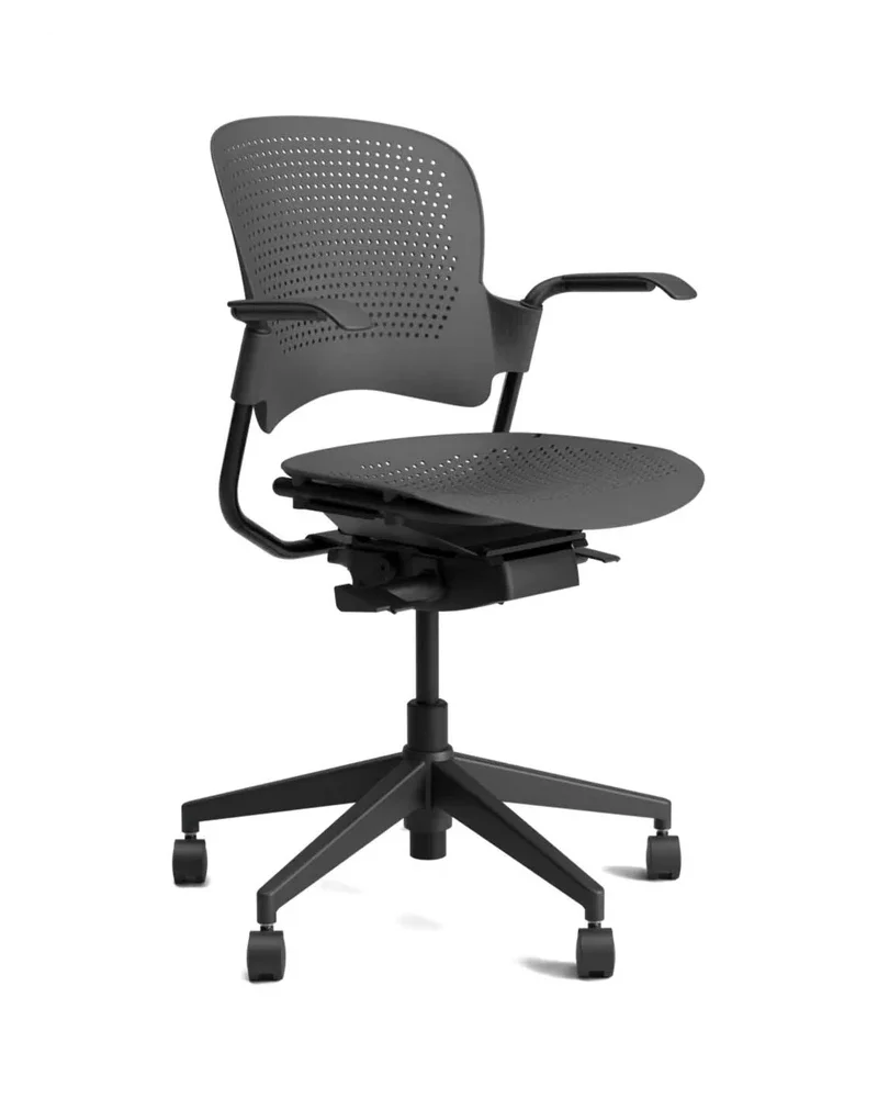 Venus excel revolving and reclining office task chair black