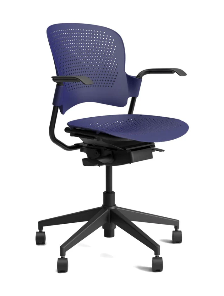 Venus excel revolving and reclining office task chair purple
