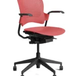 Venus excel revolving and reclining office task chair red