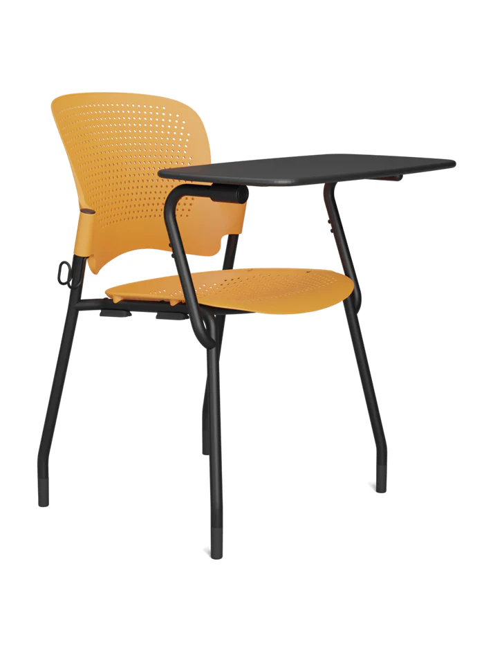 Venus WP1 Pro | Writing Pad Chair with Bag Hook | Study Chair/ Seminar Hall Chair