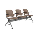 3 seater venus gang chair brown 3 seater venus gang chair brown