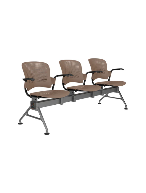 3 seater venus gang chair brown 3 seater venus gang chair brown