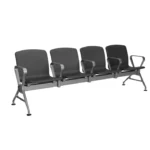 4 seater Jupiter awe visitor chairs black
