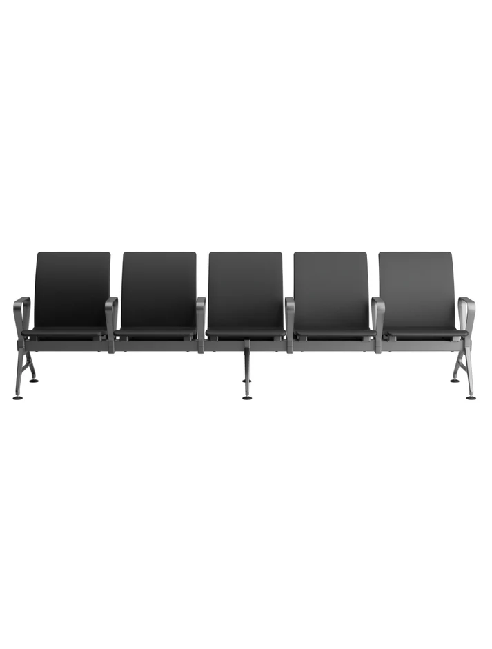 5 seater jupiter ace mid back waiting chairs