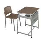 Eris type c classroom table and chair brown Eris type c classroom table and chair brown