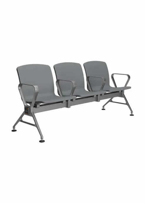 Jupiter Awe 3 seater grey angled view