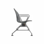 Jupiter Awe 3 seater grey side view Jupiter Awe 3 seater grey side view