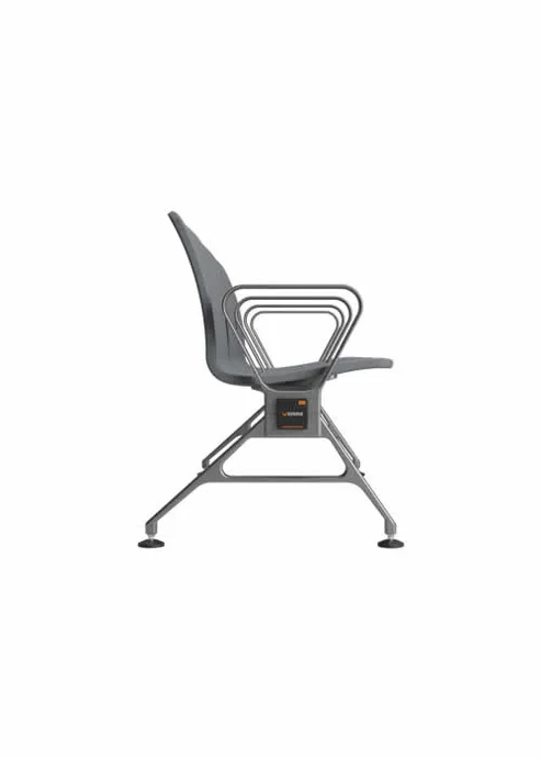 Jupiter Awe 3 seater grey side view