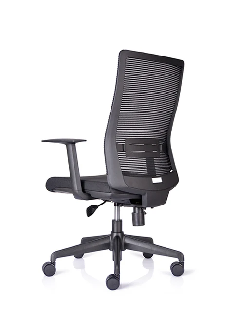 Neptune Ease Ergonomic mesh back office chair side view - 1