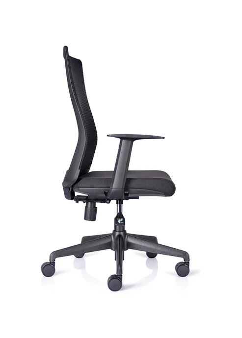 Neptune Ease Ergonomic mesh back office chair side view - 2