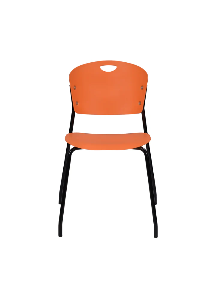 Pluto cafetaria chairs front view