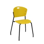 Pluto cafetaria chairs yellow