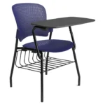 Venus WP1 writing pad chair with book rack purple Venus WP1 writing pad chair with book rack purple