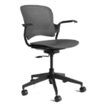 Venus WT height adjustable revolving chair black