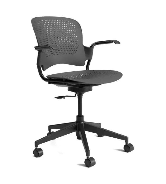 Venus WT height adjustable revolving chair black
