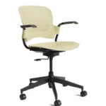 Venus WT height adjustable revolving chair ivory