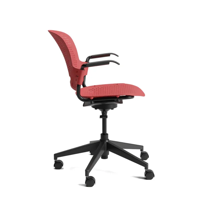 Venus WT height adjustable revolving chair side view