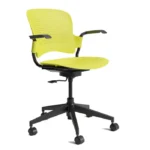 Venus WT height adjustable revolving chair yellow