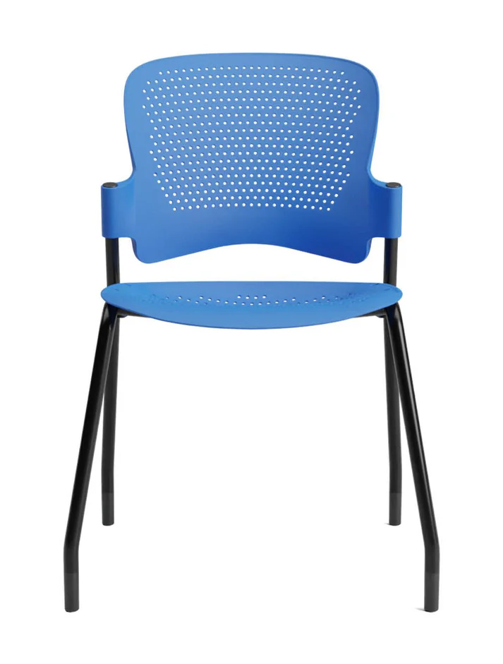 Venus pride visitor chair without armrest blue