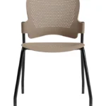 Venus pride visitor chair without armrest brown