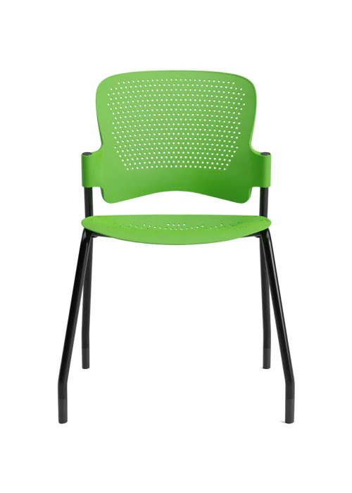Venus pride visitor chair without armrest front view