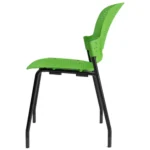 Venus pride visitor chair without armrest side view