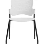 Venus pride visitor chair without armrest white