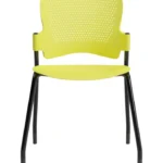 Venus pride visitor chair without armrest yellow