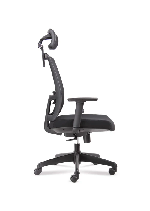 image6.1 Mercury Pulse | High Back Mesh Executive Office Chair - side view