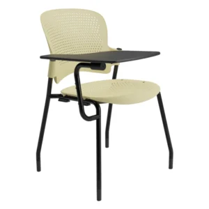 venus WP2 study chair with writing board angled view