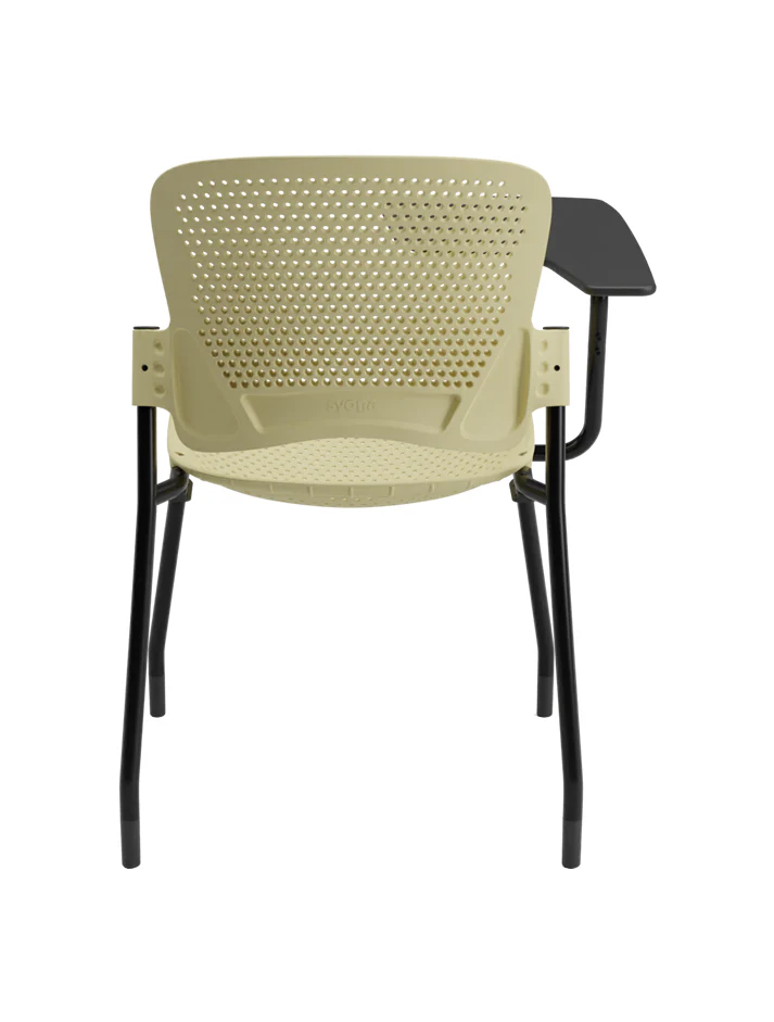 venus WP2 study chair with writing board back view