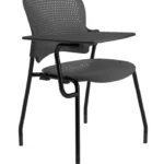 venus WP2 study chair with writing board black