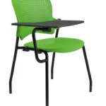 venus WP2 study chair with writing board green