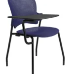 venus WP2 study chair with writing board purple