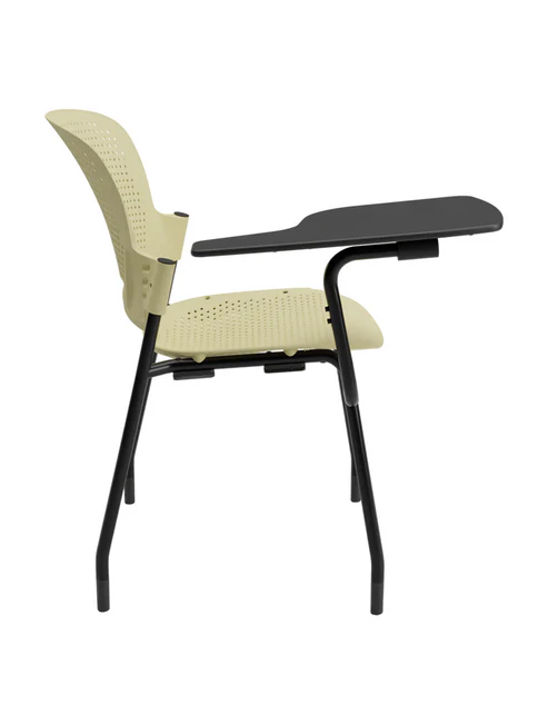 venus WP2 study chair with writing board side view