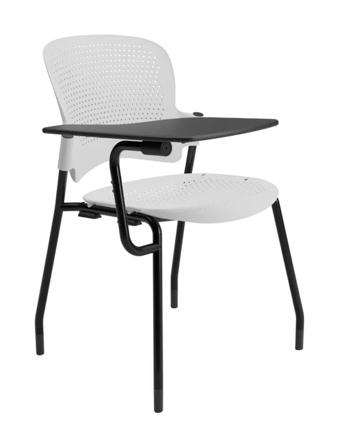 venus WP2 study chair with writing board white