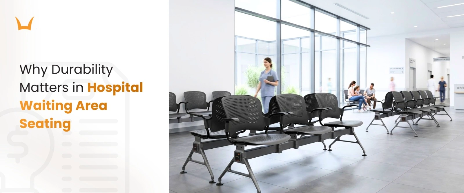 Why durability matters in hospital waiting area seating