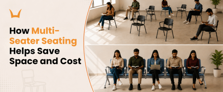 How Multi-Seater Seating Helps Save Space and Cost