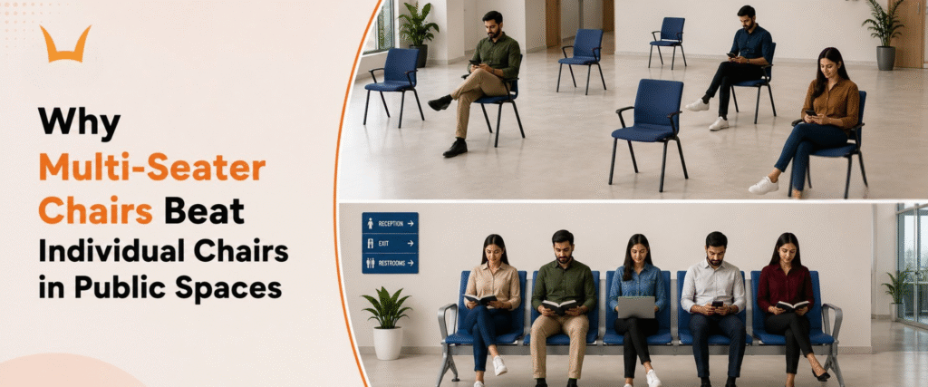 Why Multi-Seater Chairs Beat Individual Chairs in Public Spaces