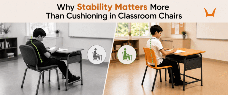Why Stability Matters More Than Cushioning in Classroom Chairs
