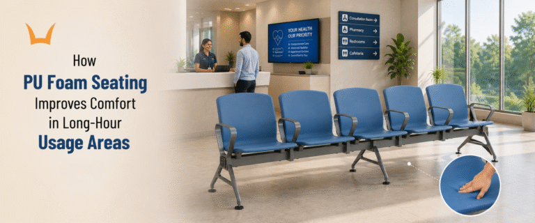 How PU Foam Seating Improves Comfort in Long-Hour Usage Areas
