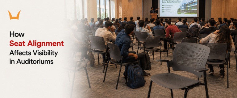 How Seat Alignment Affects Visibility in Auditoriums