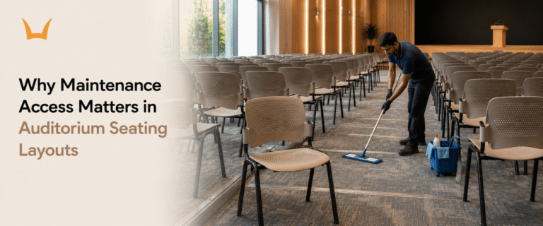 Why Maintenance Access Matters in Auditorium Seating Layouts