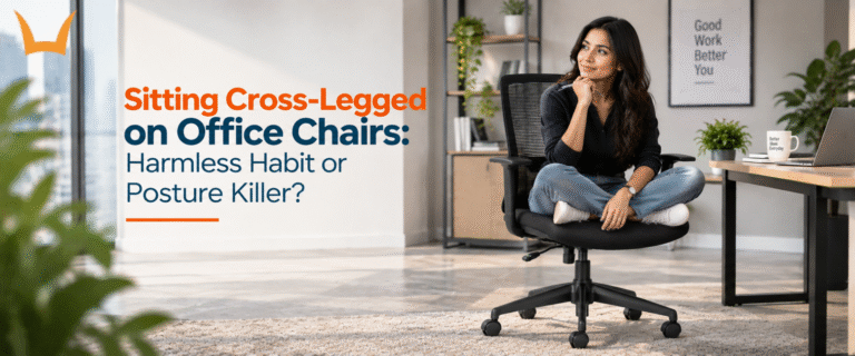 Sitting Cross-Legged on Office Chairs: Harmless Habit or Posture Killer?